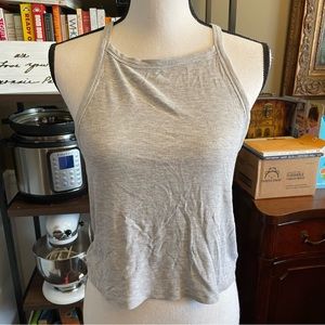 NWOT Aerie Ribbed Grey Tank